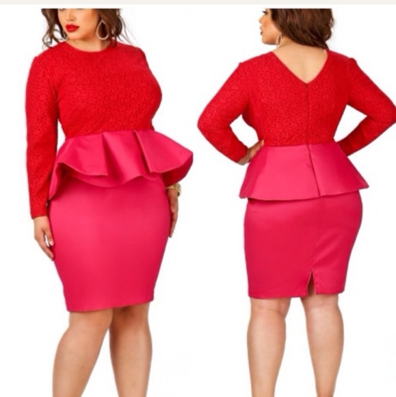 Monif C. Dresses & Skirts - Monifc Peplum Dress
